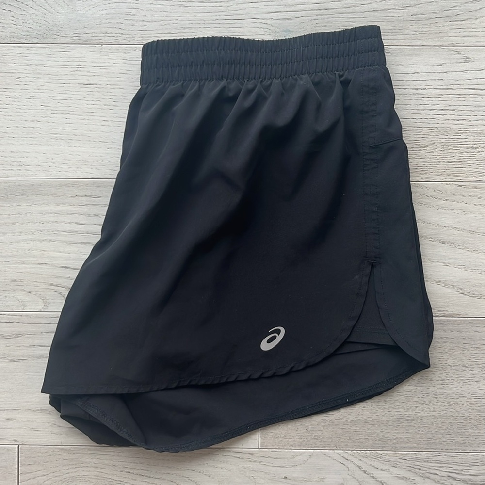Asics Women's Black Running Shorts 3” Inseam XL